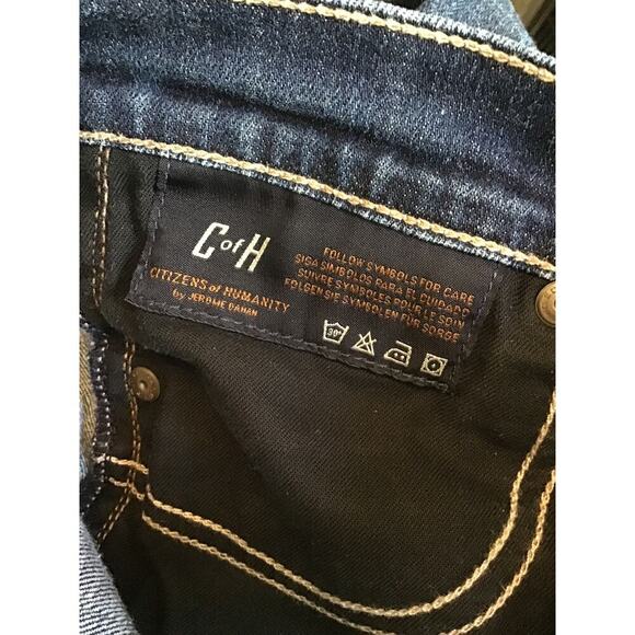 Citizens of Humanity Amber blue denim jeans size 29 Medium rise boot cut - Picture 9 of 9